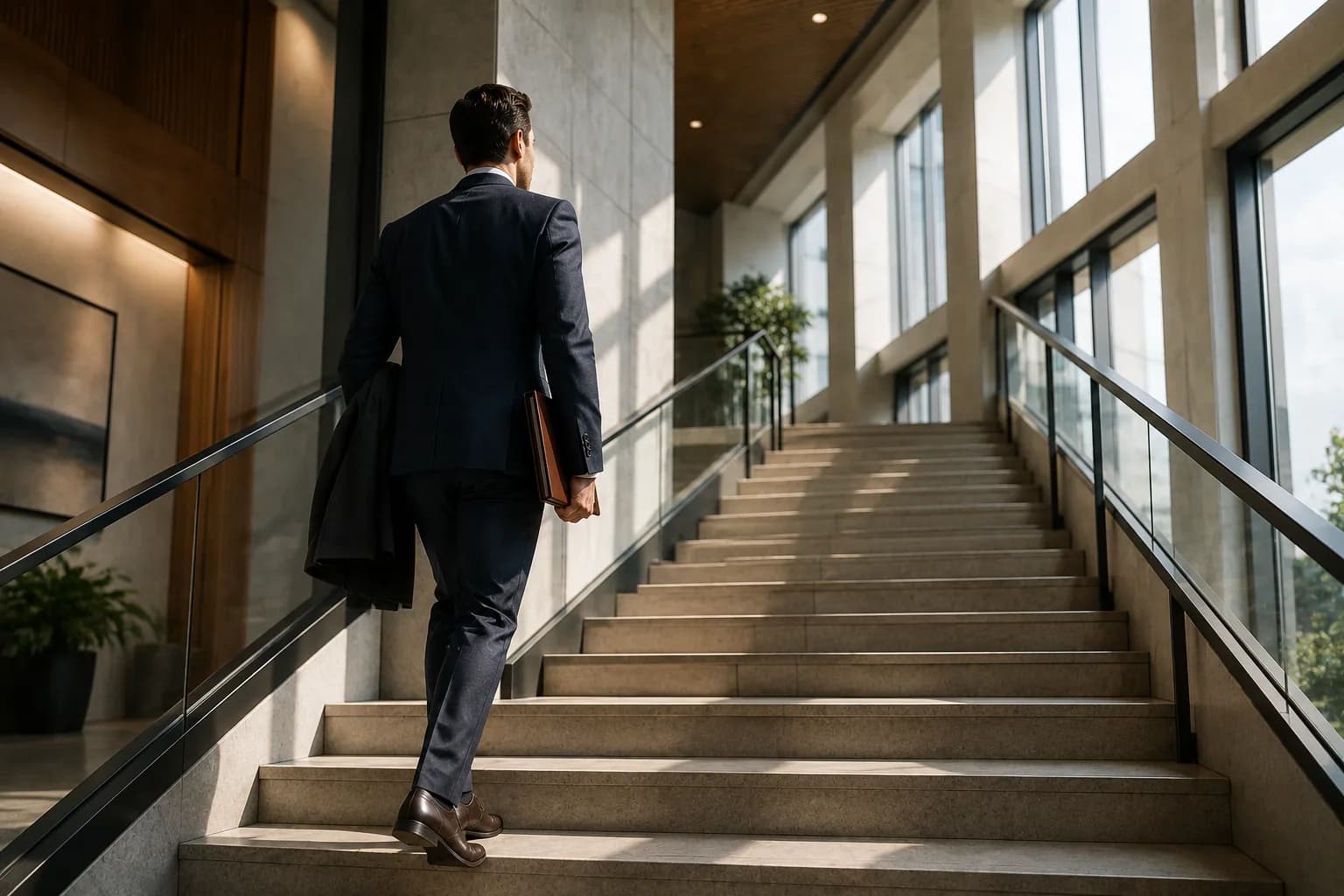 An advisor building professional momentum through strong client service.
