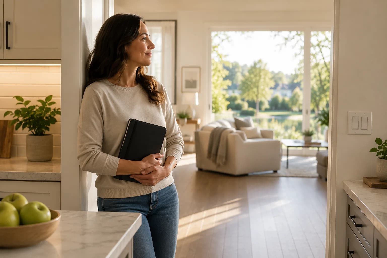 A Canadian household gaining a clearer view of its financial life.