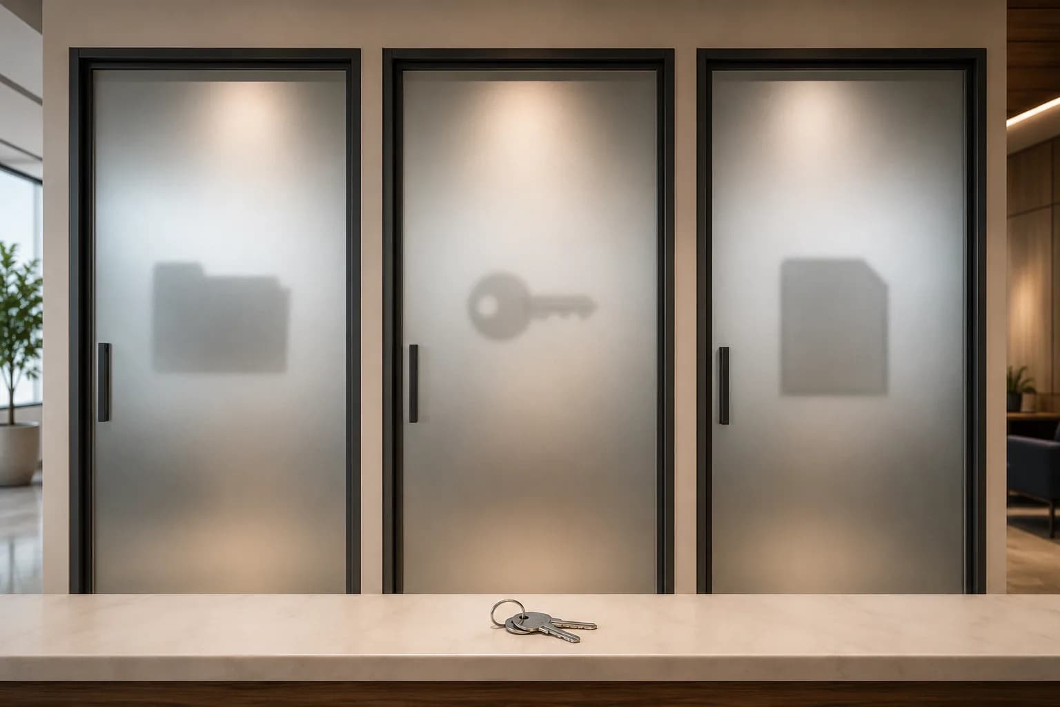 People collaborating with access to only the information relevant to their roles.