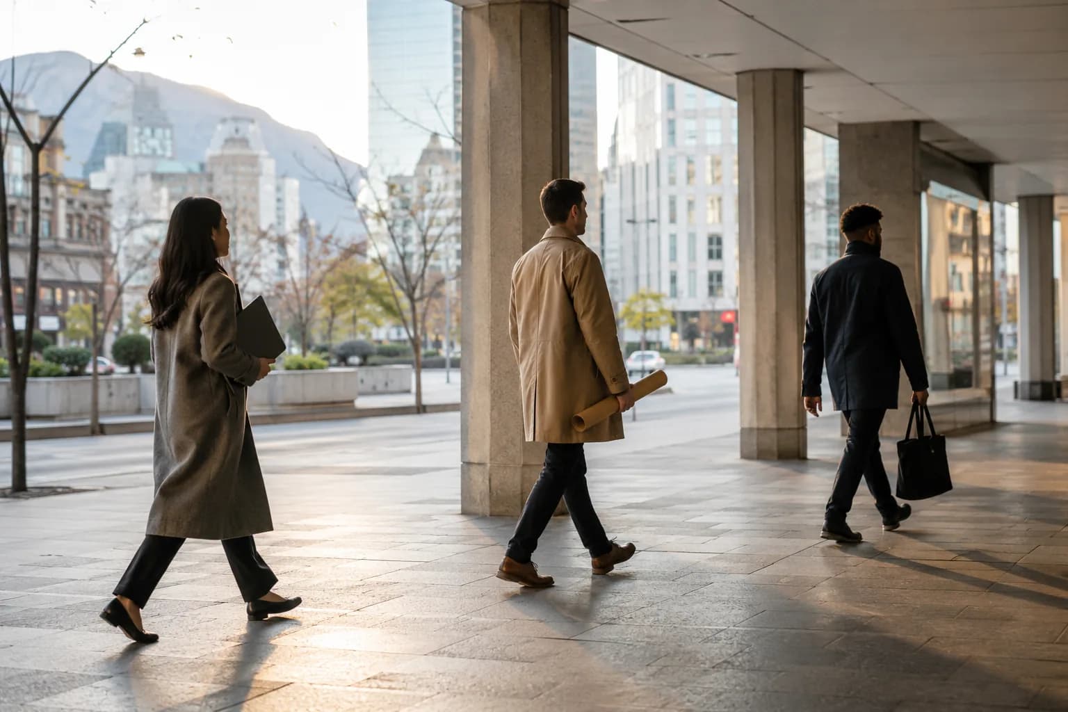 People moving a financial need forward through coordinated action.