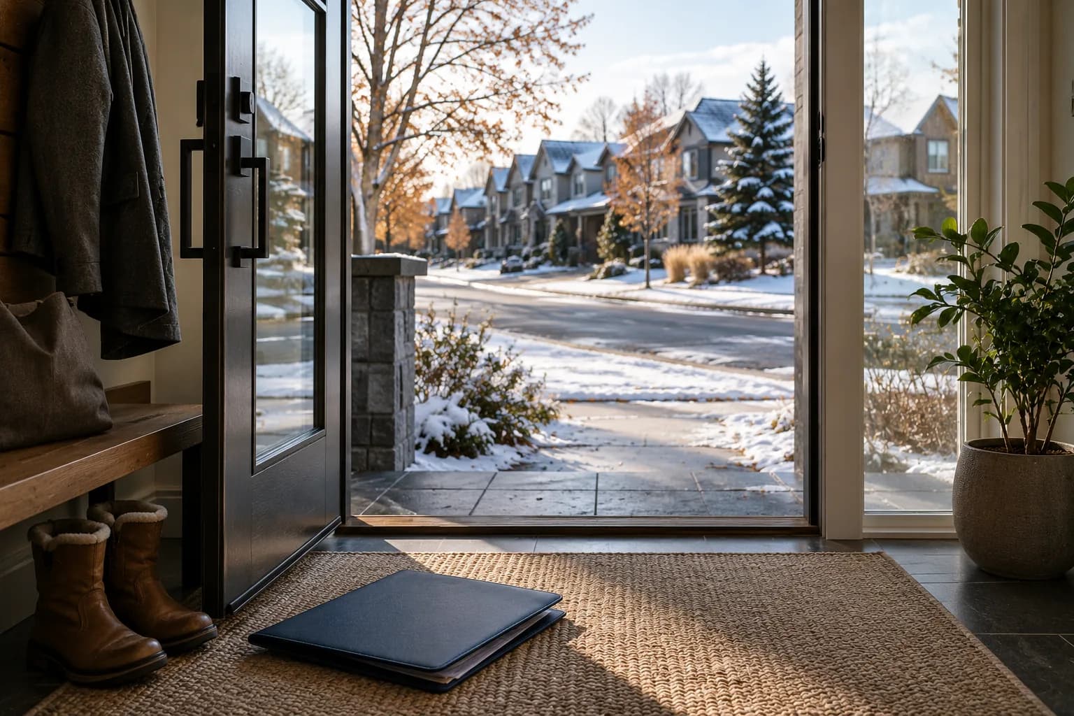 A Canadian household considering financial decisions in the context of everyday life.